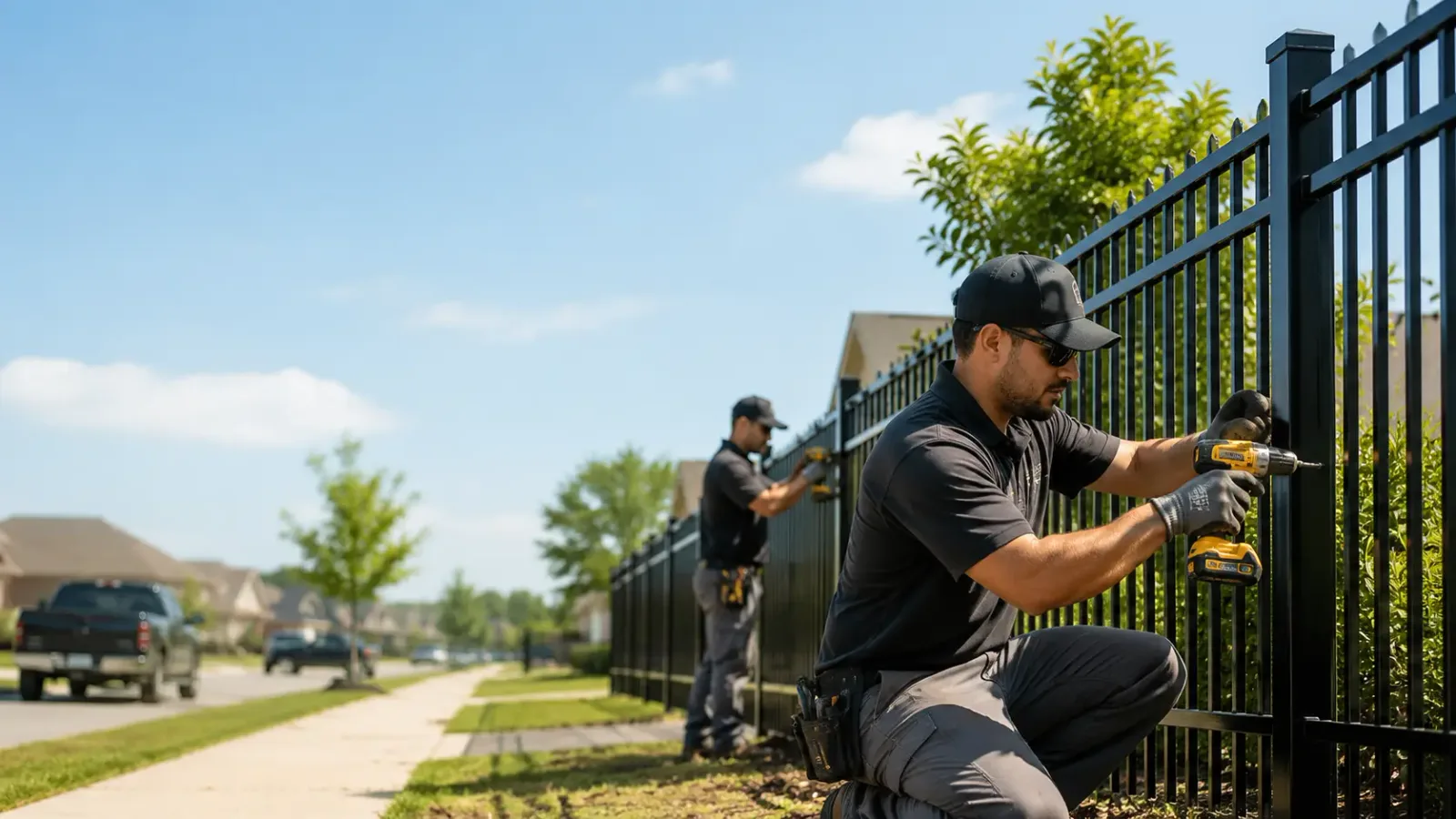 Metal Fence Installation in Grove City, PA